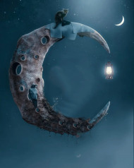 Moon editing background   Head cut background (2)