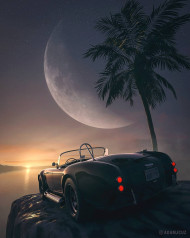 Moon  photoshop editing background (2)