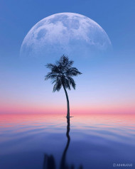 Moon  photoshop editing background (4)