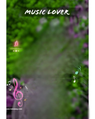 Music lover cb editing background