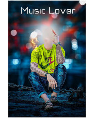 Music lover hd facecut cb background