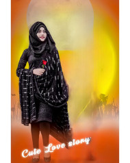 Muslim girl hd editing background