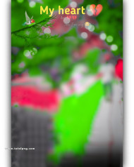 My heart cb editing background new