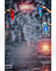 My life photoshop cb background