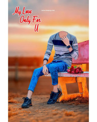 My Love Without face Cb Editing background Image