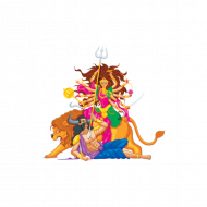 Nav durga cartoon hd png