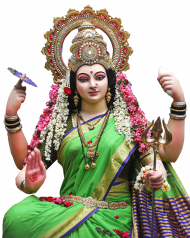Navratri Durga Mata PNG, Happy navratri png