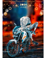 Naya Sal Ka Background Without Face 2024 New Year