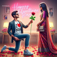 Neha Name Valentine day ai images download free