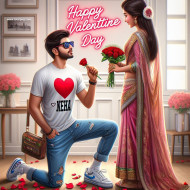Neha Name Valentine day ai images prompt free
