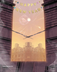 New year editing background 2023