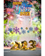 New year hd editing background