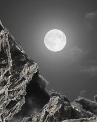 Night moon editing background hd