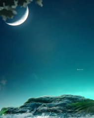 Night moon photo editing background photoshop