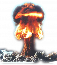 nuclear explosion png transparent
