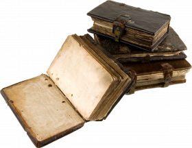 Old books transparent png