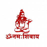 Om namh shivay text png free