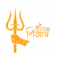 Om namh shivay Transparent background