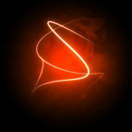 Orange lens flayer png
