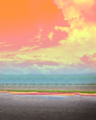 Orange sky hd editing background images