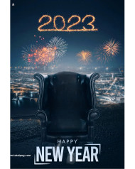 Photoshop new year editing background