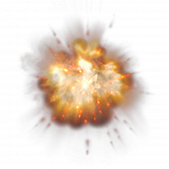 Photoshop Nuclear explosion transparent background