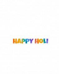 holi text png