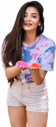 girl png holi wali free