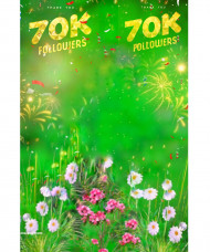 Picsart 70K followers cb editing background