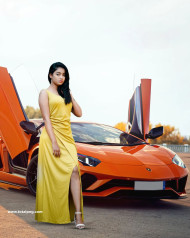 Picsart car background I,age With Girl