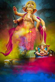 Picsart Ganesh chaturthi editing background