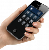 Picsart hand phone png