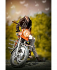 Picsart head cut cb editing background