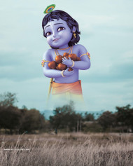 Picsart Krishna Janmashtami editing Background