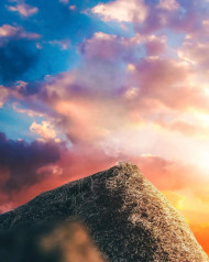 Picsart Mountain Background Sunset Free