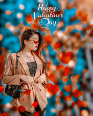 Picsart valentine day editing background