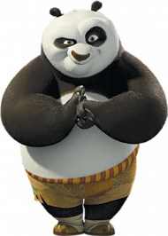 Po from DreamWorks Animation s Kung Fu Panda png