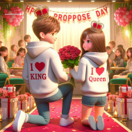 Propose Day Ai Photo Editing Image Free Download
