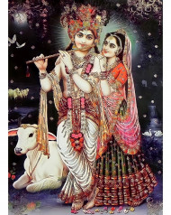 Radha Krishna editing background
