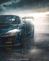 rain car  editing background