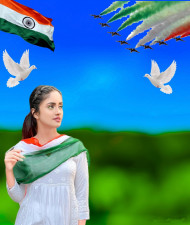 Raj suman 15 august background