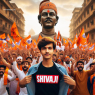 Raja saheb Shivaji Jayanti Image 4k