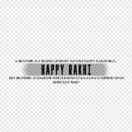 Rakhi text png