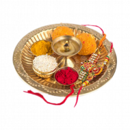 Raksha bandhan Puja thali png