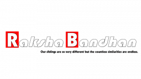 Raksha bandhan text transparent png