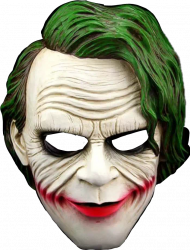 Real joker face mask png