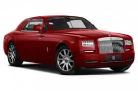 Red Rolls royce png transparent