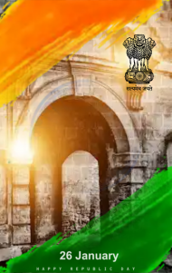 Republic day editing background