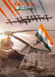 Republic day photoshop editing background