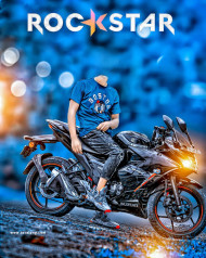 Rockstar boy trending cb background